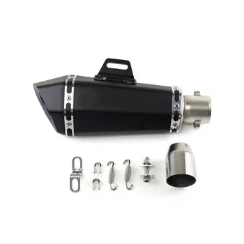 51mm Universal Motorcycle Exhaust Pipe CH for Cbr650 Z900 Mt07 R3 B10 Carbon Fiber Motorcycle Muffler, product view 07