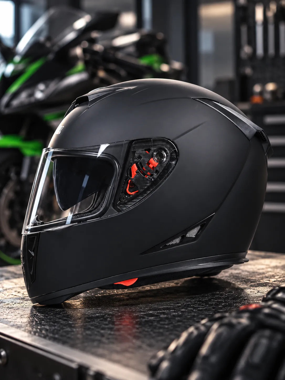 Motorcycle electrical and connection components