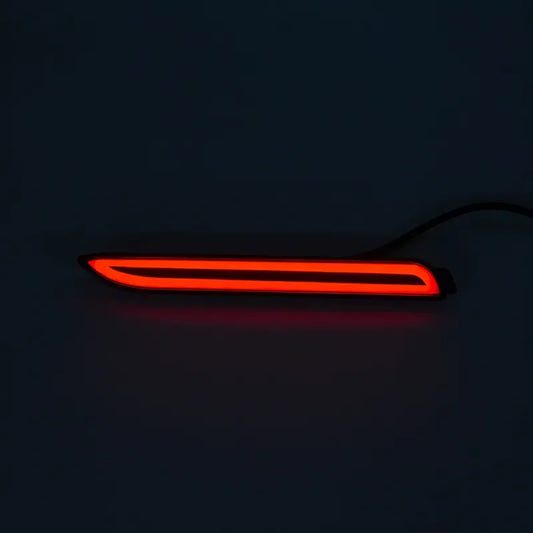 Fanale posteriore universale per moto per applicazioni motociclistiche universali, indicatori di direzione a LED per moto, vista del prodotto 02