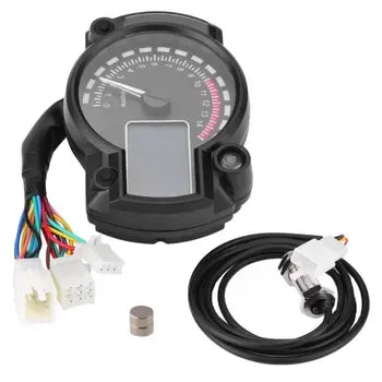 Universal Motorcycle Instrument for RPM 299, aftermarket motorcycle parts, product view 07