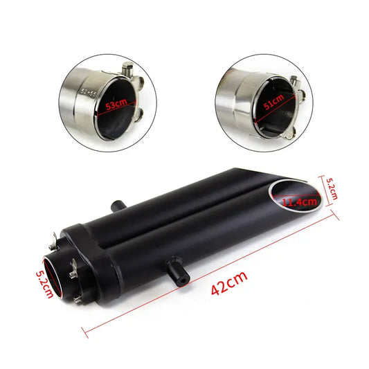 Componente de escapamento de motocicleta XMM-0082 para Honda CBR600RR 2005-20, escapamento de motocicleta, visualização do produto 02