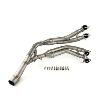For BMW S1000RR 2019-2025 S1000R 2019-2025 Exhaust Tips Mid Pipe Titanium Alloy, product view 07