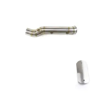 For KTM 790 Adventure 2019-2024 KTM 890 Adventure 2020-2024 Modified Exhaust Mid Link Pipe Slip on Stock Muffler, product view 07