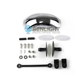 Motorcycle Accessories180 Degree Holographic Panoramic Wide Angle Rear View Mirror for Utv Moped Atv Scooter Quad Pit, product view 08