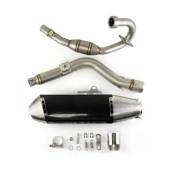 Motorcycle Exhaust Modify Off-road Moto Escape Full System for Honda CRF300L RALLY 2021-2024 Stainless Muffler, product view 07