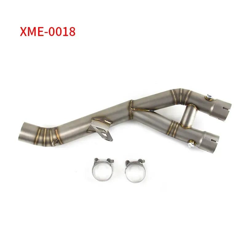 XME-0018 Motorcycle Exhaust Component for Universal Motorcycle Applications, motorcycle exhaust, product view 11