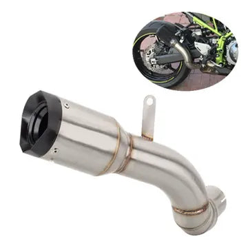 Motorcycle Modified Exhaust System Motorcycle Muffler Tail Pipe Tips Mid Connect Link Tube for Kawasaki Z900, product view 05