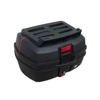 Plastic Motorcycle Tail Box Large Capacity 32L Scooter Top Box Motorcycle Rear Top case, product view 06