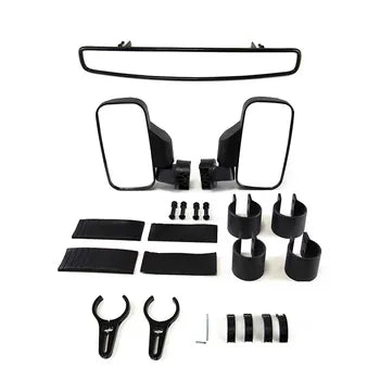 Rear View Mirror Kit Utvs Accessories UTV Parts Rear View Spiegel Side Back Mirror for Polaris Ranger RZR Can Am, product view 07