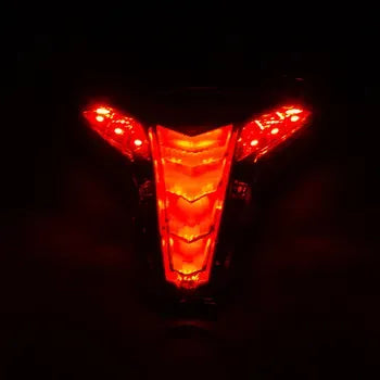 Universal Motorcycle Tail Light for Kawasaki Z1000, Z400, aftermarket motorcycle parts, product view 07