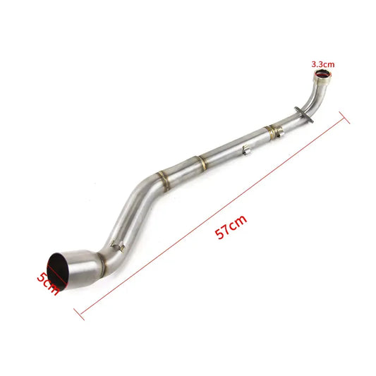Componente universal de escapamento de motocicleta para Honda Teentop, Grom125, MSX125, ABS 2013 2013-20, escapamento de motocicleta, visualização do produto