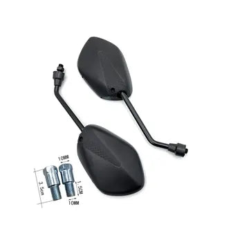 Universal 10mm Motorcycle Accessories Plastic Rear View Side Mirror Rearview Mirrors for Suzuki Gixxer, product view 05