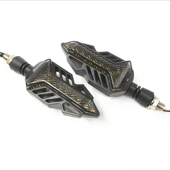 Universal Motorcycle LED Turn Signals Turn Signal Indicator Lights Blinkers Flashers Amber Color Accessories, product view 07