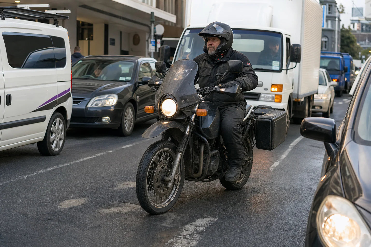 Australia and New Zealand motorcycle parts used by an everyday rider in Auckland