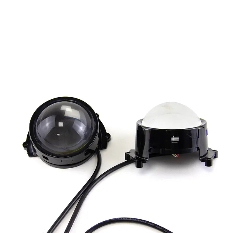 1 Pair Devil Eye Motorcycle Headlights Cool Decoration Dynamic LED Light Assembly Modified Eagle Eye Light Moto, product view 01