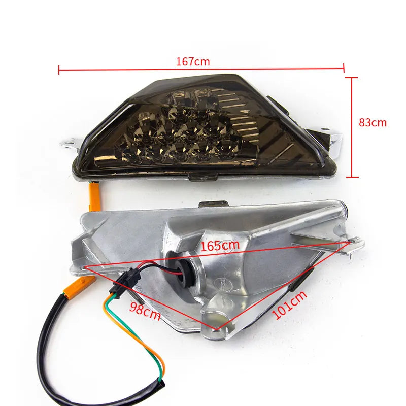 12v 3w Lightweight Motorcycle Front Motorcycle Signal Turn Light for KAWASAKI NINJA 250/300, product view 02
