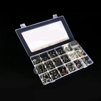 160Pc Metric off Road Motorcycle Assortment Bolt Kit for Sx Sx-F Exc Exc-F Xc Xc-F Xc-W Dirt Bike Fastener, product view 03