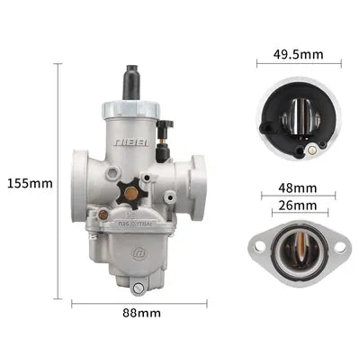 17 19 22 25 26 29mm Nibbi Carburetor PE19FL-SP Flange Sport Version Modified Parts Motorcycle Off-road 110-250cc, product view 01