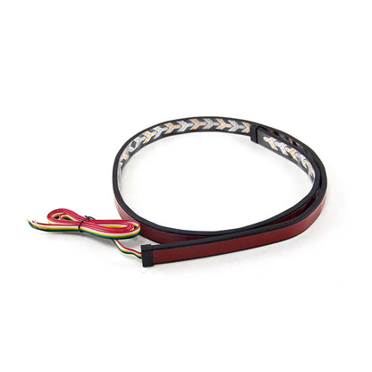 1M Light Bar Fishbone Car Tail Light Highlight Steering Brake Function Pickup Truck Signal Warning Running Lamp Strip, product view 01
