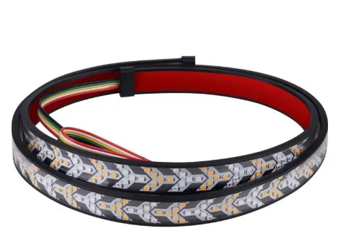 1M Light Bar Fishbone Car Tail Light Highlight Steering Brake Function Pickup Truck Signal Warning Running Lamp Strip, product view 07