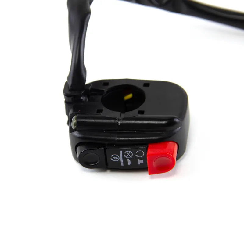 22mm Motorcycle Switch Handlebar Switch Starter/Kill Push Button Switch for ATV Scooter Pit Dirt Bike 7/8inch, product view 03