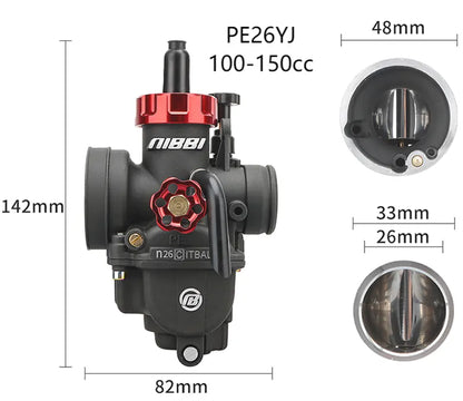24-30mm Nibbi Carburetor PE24YJ Racing Version Motorcycle Off-road 150-250cc Modified Parts, product view 08