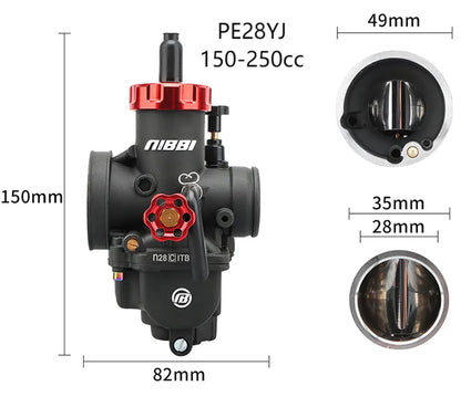 24-30mm Nibbi Carburetor PE24YJ Racing Version Motorcycle Off-road 150-250cc Modified Parts, product view 09