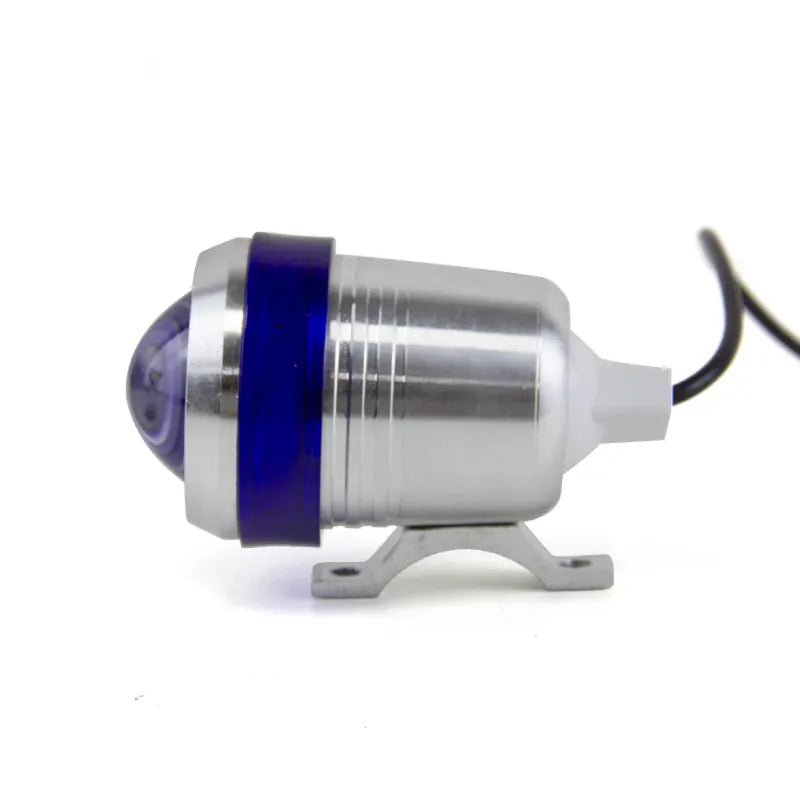 30W LED Moto Motorcycle Headlight Fog Lights Angel Eye U3 LED Driving Headlights Spot Lamp Silver Blue Moto, product view 04