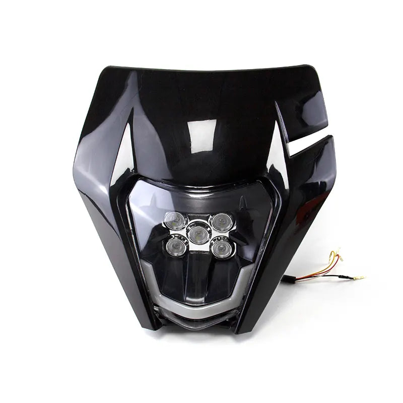 35W LED 12V 6000k Universal Modified Head Lamp for KTM SX SX-F EXC XC-W XC-F WR DRZ YZ KX KLX F Dirt Bike Fairing Mask, product view 07