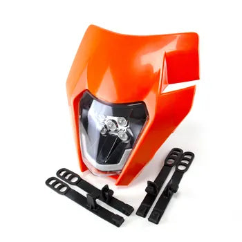 35W LED 12V 6000k Universal Modified Head Lamp for KTM SX SX-F EXC XC-W XC-F WR DRZ YZ KX KLX F Dirt Bike Fairing Mask, product view 10