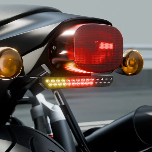 Rear Turn Signals LED Amber Light Fit For Harley Sportster XL 883 1200 1992-2022