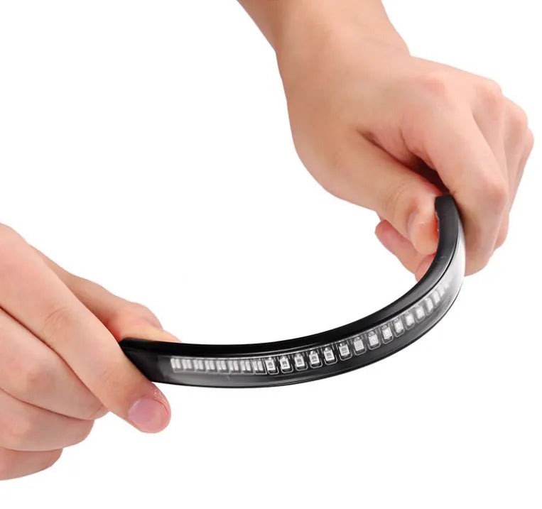 48 SMD Motorcycle Light bar LED Brake Turn signal Light Strip Bushing Motorcycle Tail Light, product view 04