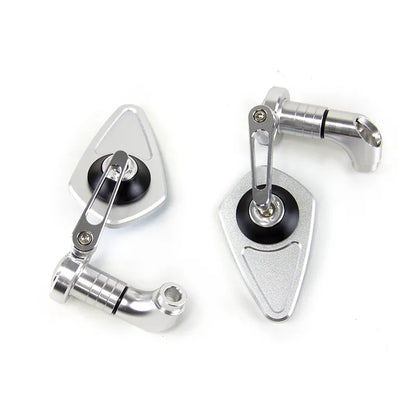 7/8" 22mm Bar End Rear Mirrors Motorcycle Accessories Motorbike Scooters Rearview Mirror Side View Mirrors Moto, product view 02