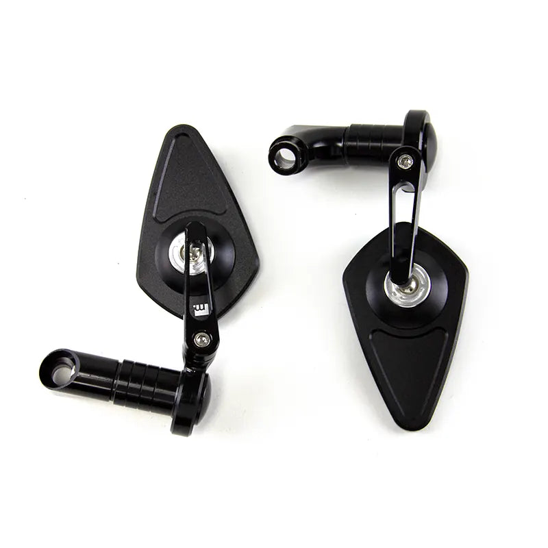 7/8" 22mm Bar End Rear Mirrors Motorcycle Accessories Motorbike Scooters Rearview Mirror Side View Mirrors Moto, product view 04