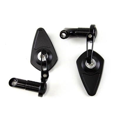 7/8" 22mm Bar End Rear Mirrors Motorcycle Accessories Motorbike Scooters Rearview Mirror Side View Mirrors Moto, product view 04