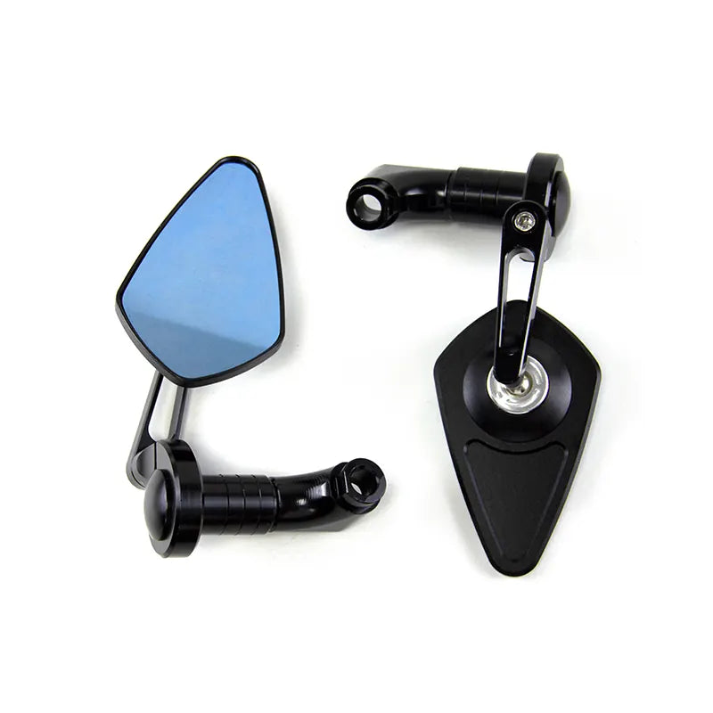 7/8" 22mm Bar End Rear Mirrors Motorcycle Accessories Motorbike Scooters Rearview Mirror Side View Mirrors Moto, product view 05