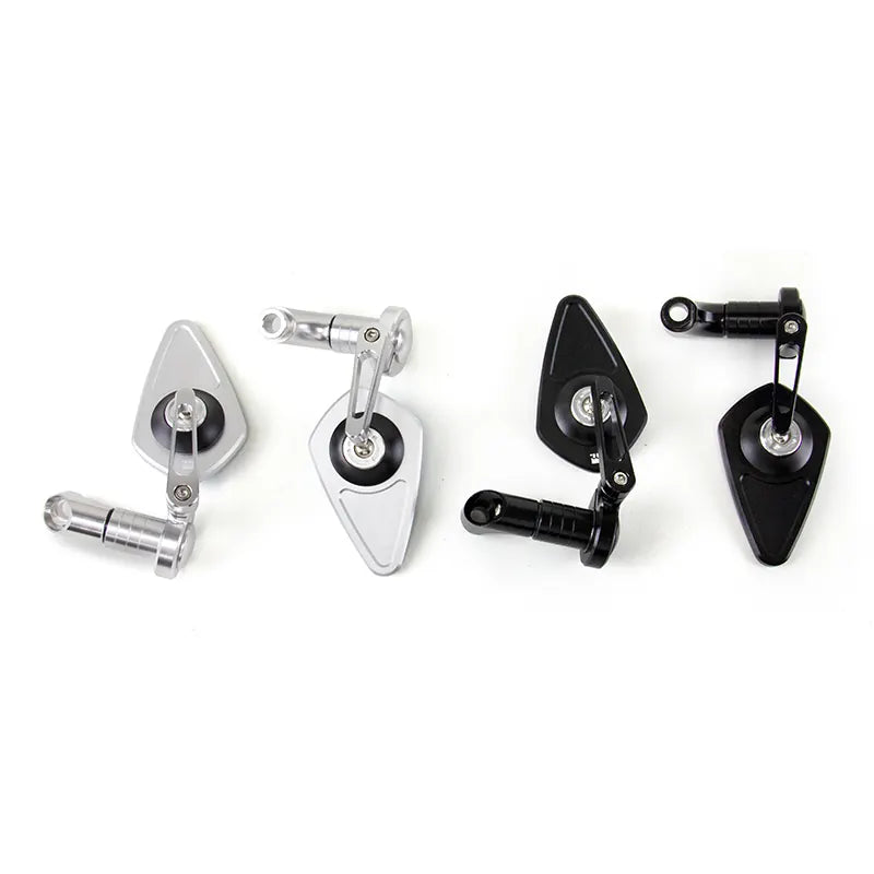 7/8" 22mm Bar End Rear Mirrors Motorcycle Accessories Motorbike Scooters Rearview Mirror Side View Mirrors Moto, product view 06