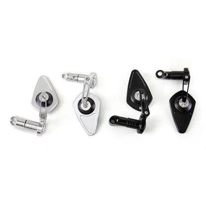 7/8" 22mm Bar End Rear Mirrors Motorcycle Accessories Motorbike Scooters Rearview Mirror Side View Mirrors Moto, product view 06
