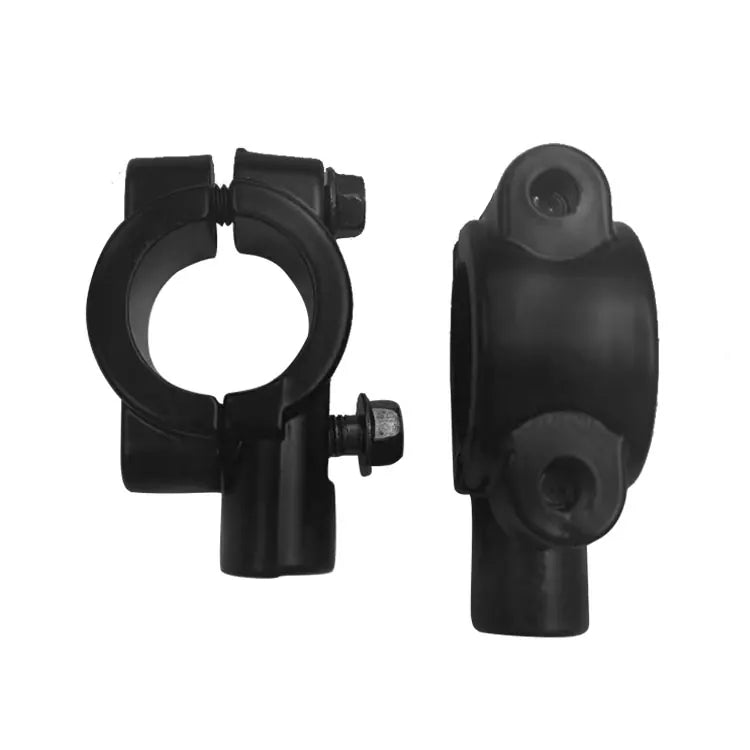7/8"(22mm) Handle Bar Side Mirror Universal M8 M10 8mm 10mm Motorcycle Thread Mirror Mount Holder Clamp Adaptor, product view 03