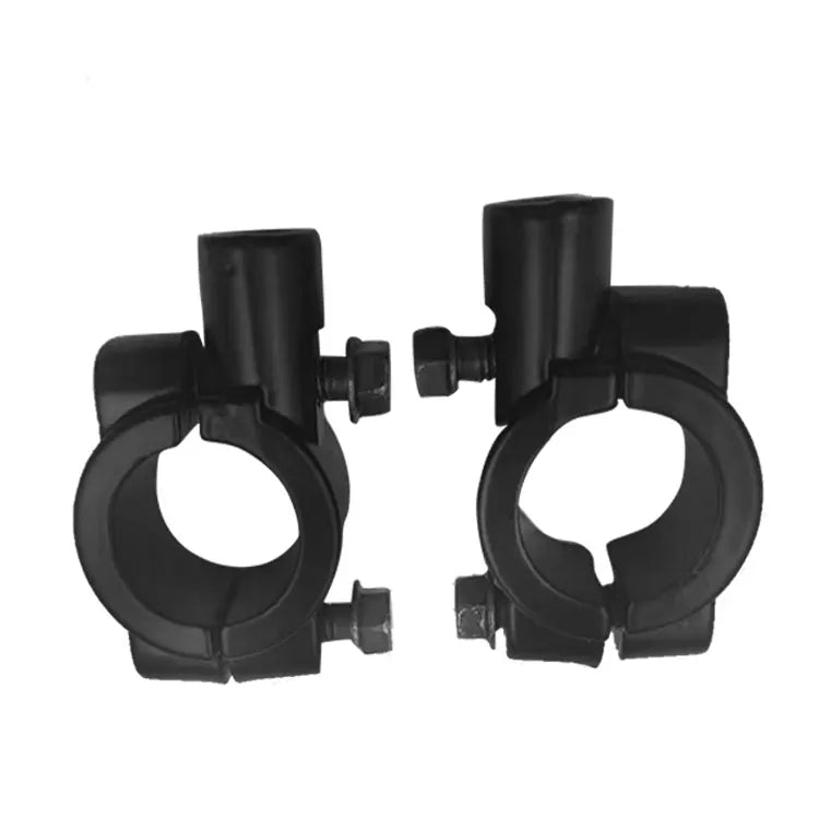 7/8"(22mm) Handle Bar Side Mirror Universal M8 M10 8mm 10mm Motorcycle Thread Mirror Mount Holder Clamp Adaptor, product view 06