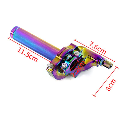 7/8'' 22mm Motorcycle Handle Bar Cnc Aluminum Alloy Throttle Cable Oxidation Treatment Handlebar Grips Accessories, product view 02