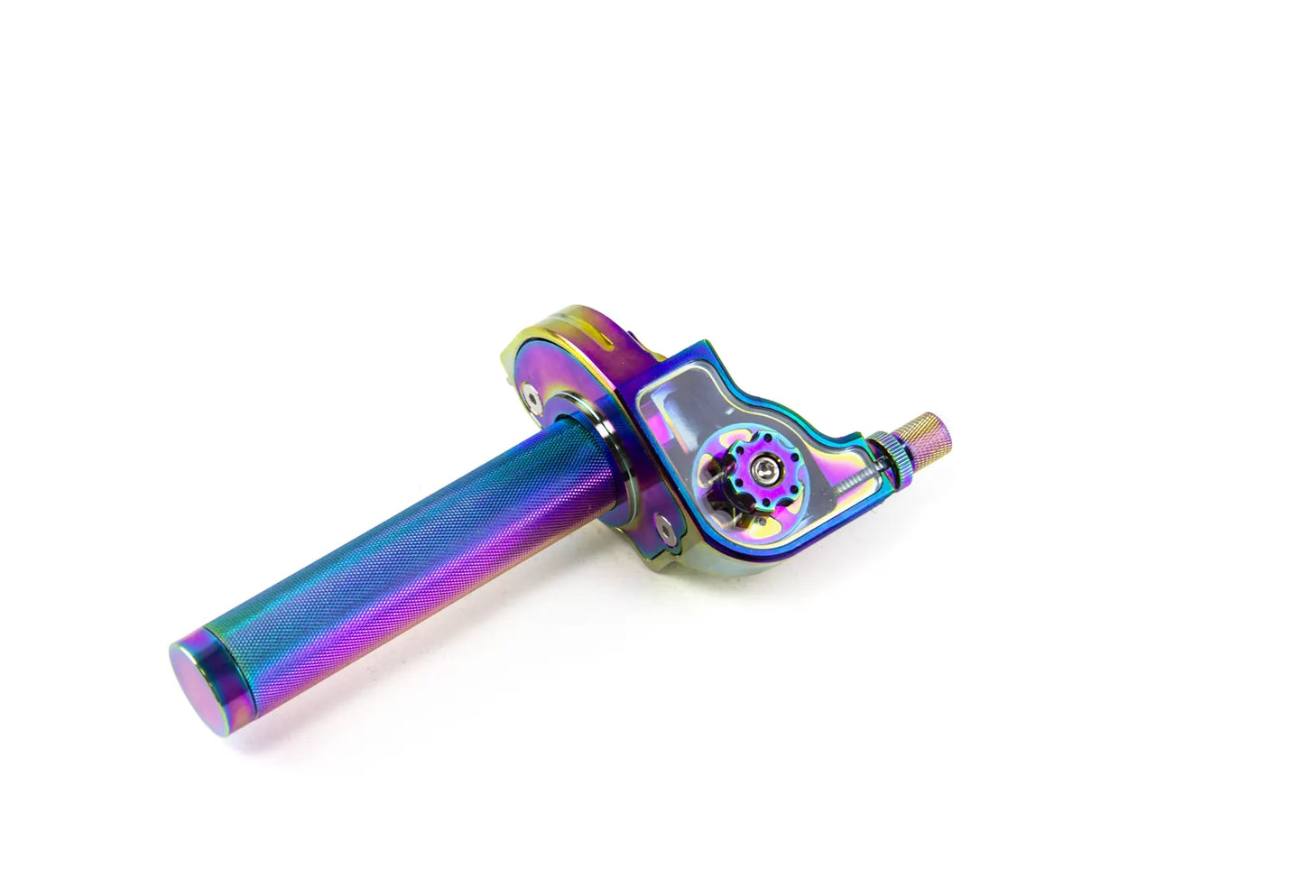 7/8'' 22mm Motorcycle Handle Bar Cnc Aluminum Alloy Throttle Cable Oxidation Treatment Handlebar Grips Accessories, product view 07
