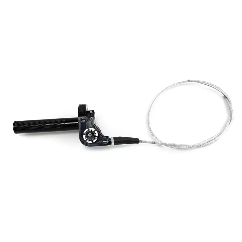 7/8'' 22mm Universal Motorcycle Handlebars Aluminum Handle Grips Throttle Cable Twist Throttle Turn Handle Dirt Pit, product view 02