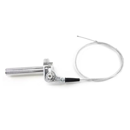 7/8'' 22mm Universal Motorcycle Handlebars Aluminum Handle Grips Throttle Cable Twist Throttle Turn Handle Dirt Pit, product view 03
