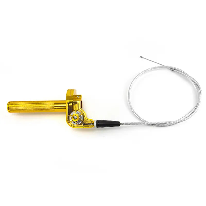 7/8'' 22mm Universal Motorcycle Handlebars Aluminum Handle Grips Throttle Cable Twist Throttle Turn Handle Dirt Pit, product view 09