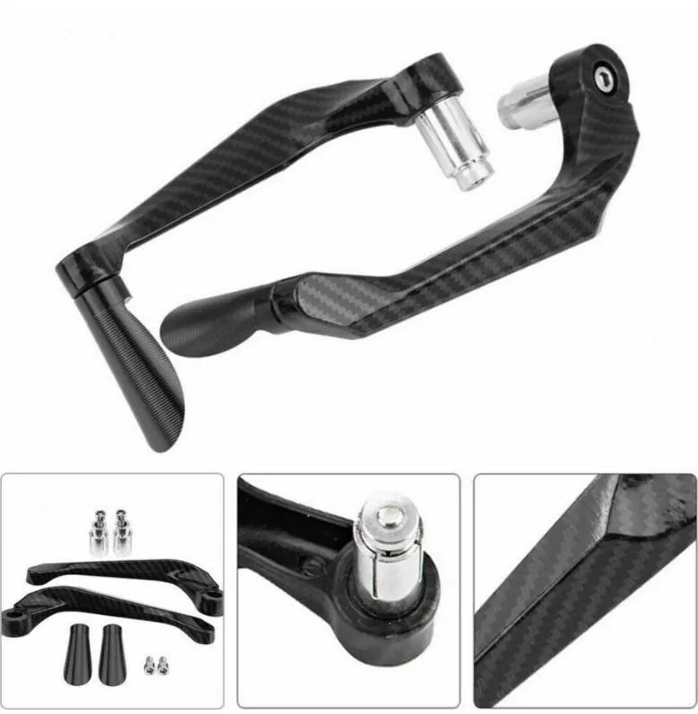 7/8" Motorcycle Extendable Handlebar Bar Hand Guards Handguards Protector Lever, product view 06