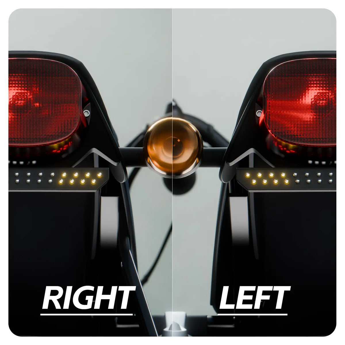 Rear Turn Signals LED Amber Light Fit For Harley Sportster XL 883 1200 1992-2022