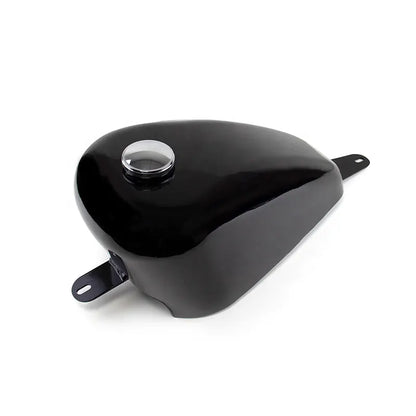 9L Universal Motorcycle Gas Fuel Tank Oil Box Raw Bare Metal Cafe Racer PEANUT EFI, product view 01