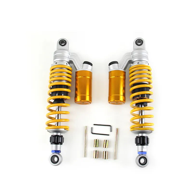 Adjustable 280-360mm Round-Headed Fork Head True Airbag Hydraulic Oil Rear Motorcycle Shock Absorber with Front, product view 03