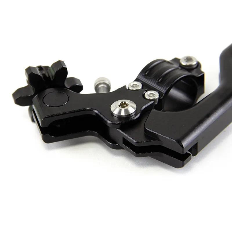 Adjustable Universal Folding Motorcycle Short Stunt Clutch Lever Left for C.B.R-600 F2 F3 F4 CRF250L CRF250M CRF-250X/, product view 06